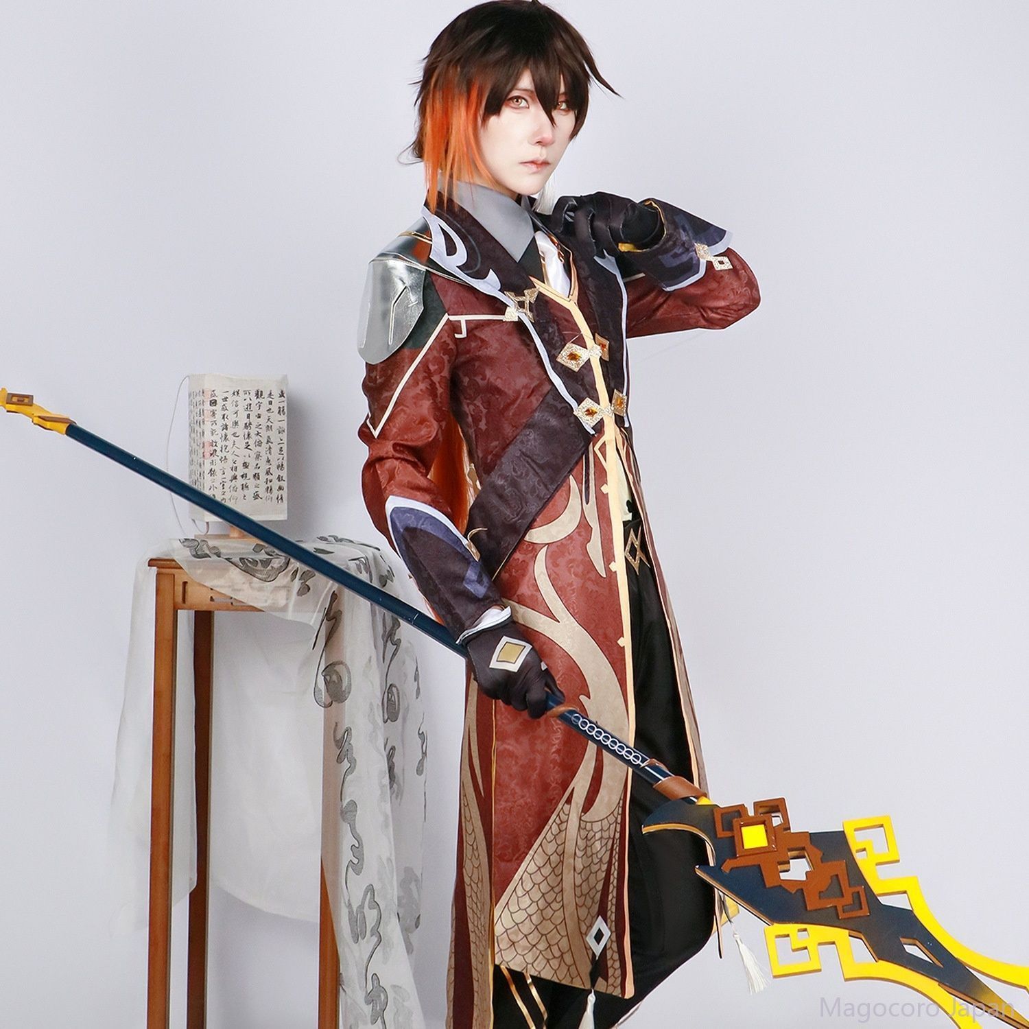 原神コスプレコスチューム鐘離衣装セット岩王帝君セットコスプレ衣装ゲームコスプレ