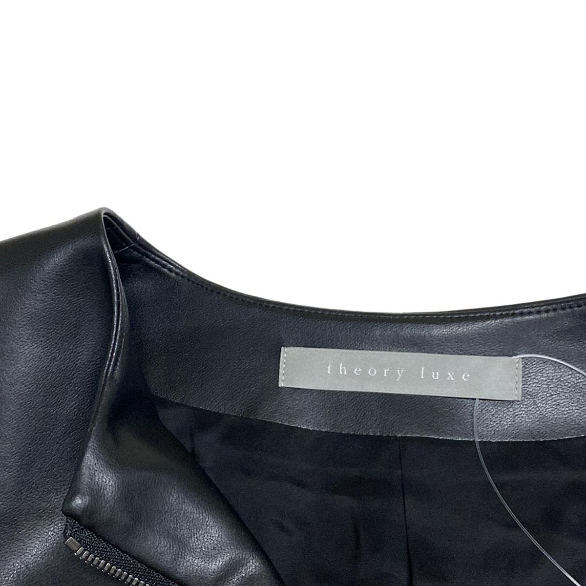 theory luxe ブラウン スエード ライダースジャケット 038 美品 theory luxe ブラウン スエード ライダースジャケット 038 美品