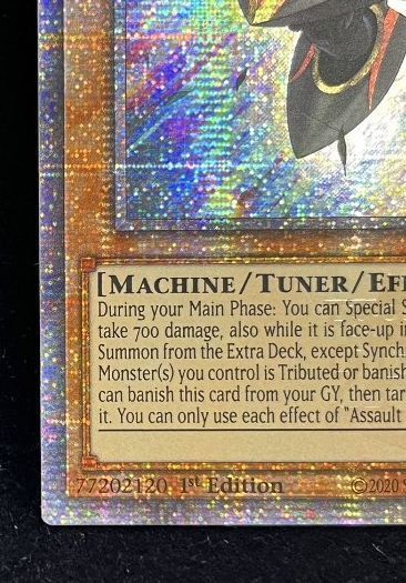 遊戯王　アサルトシンクロン　25thシークレットレア　英語版 遊戯王 アサルトシンクロン 25thシークレットレア 英語版