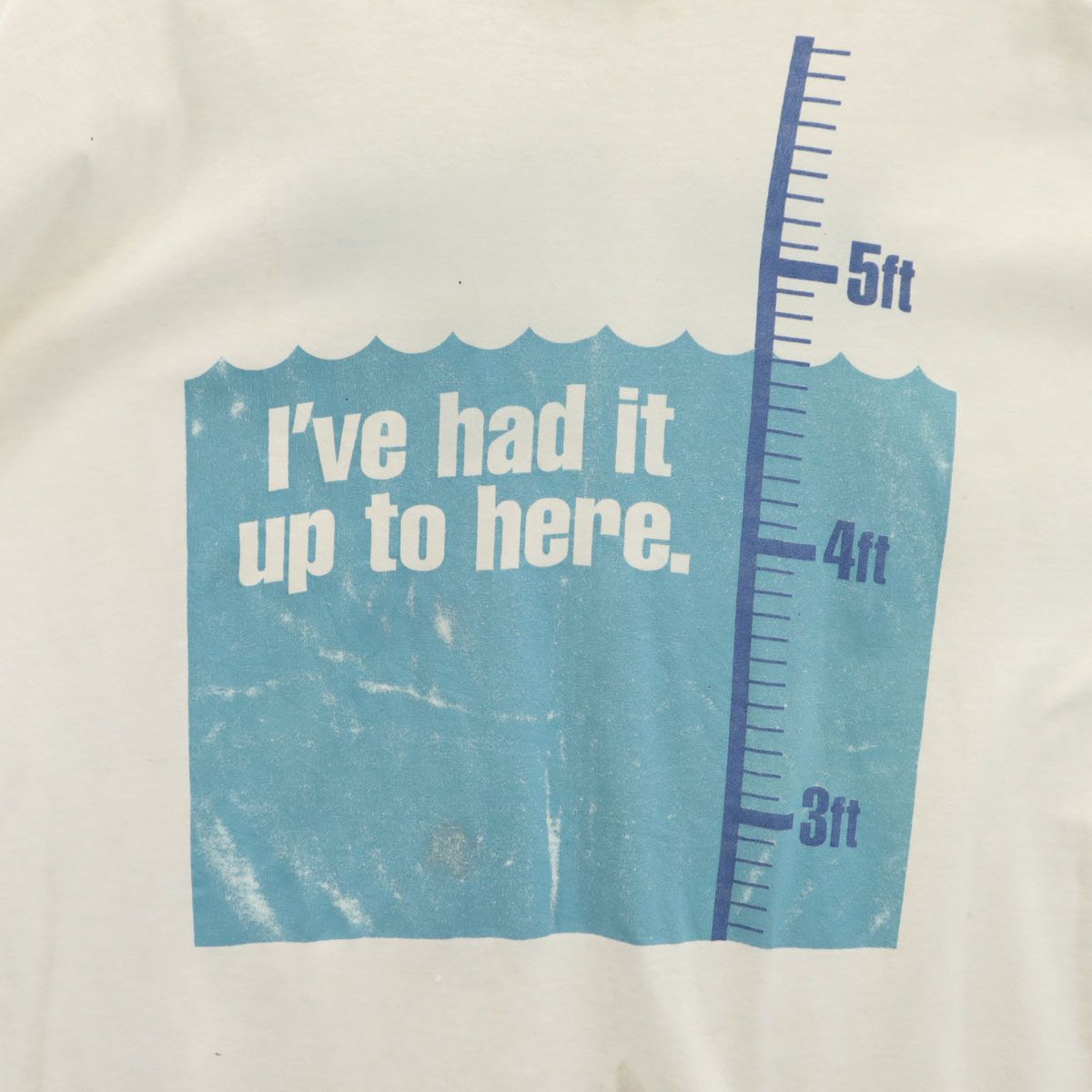 Hanes ヘインズ 90s USA製 オールド メッセージ プリント 半袖 Tシャツ 