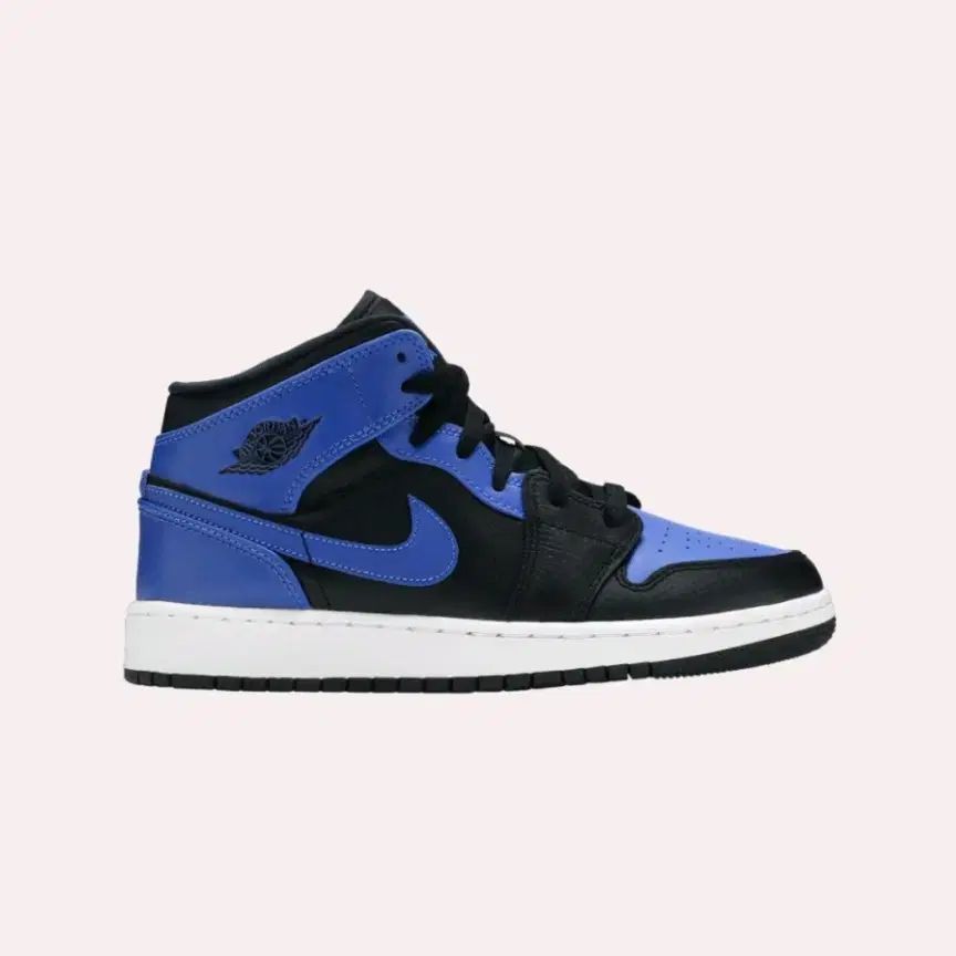 Jordan 1 Mid Black Hyper Royal 250 ／ 7Y