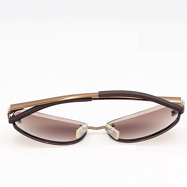LOEWE ダークブラウン サングラス パイロットマスク サングラス
