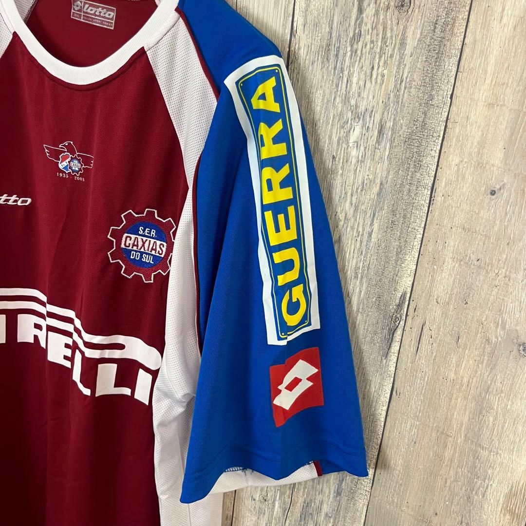 OLD Lotto 90s ロット サッカー ゲームシャツ ユニフォーム L - メルカリ
