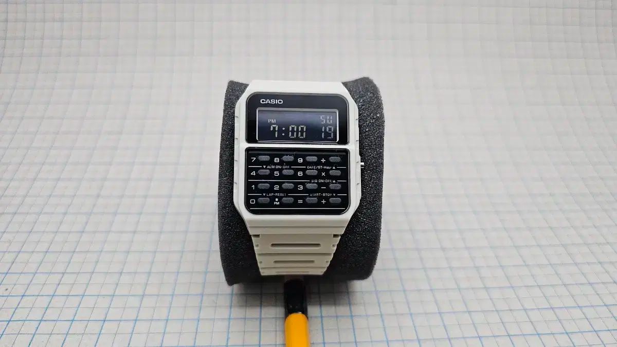 CASIO(カシオ) 時計 ー 電卓 ホワイト