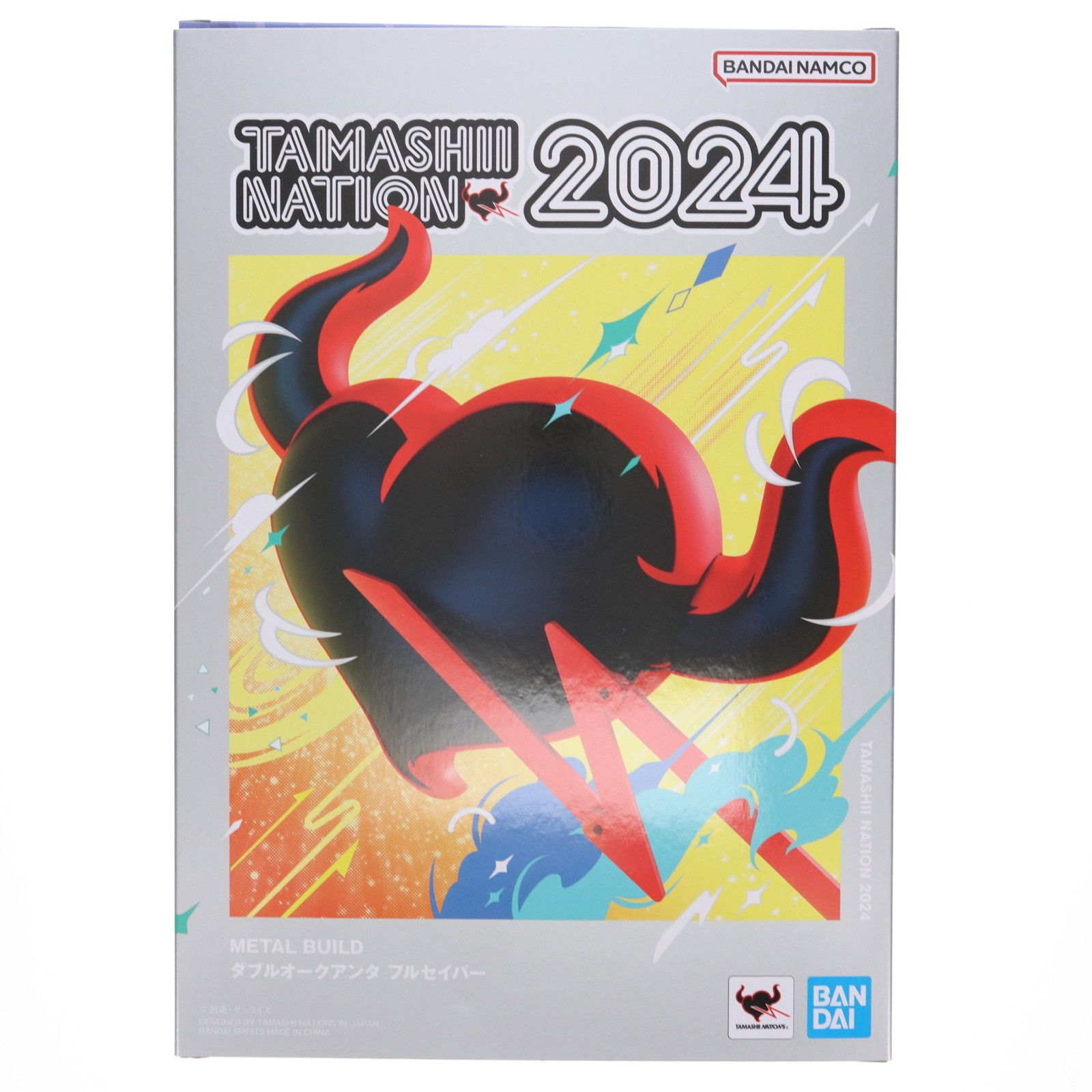 メタルビルド 魂ネイション2024 開催記念商品ダブルオークアンタ フルセイバー METAL BUILD ダブルオークアンタ フルセイバー」がイベント開催