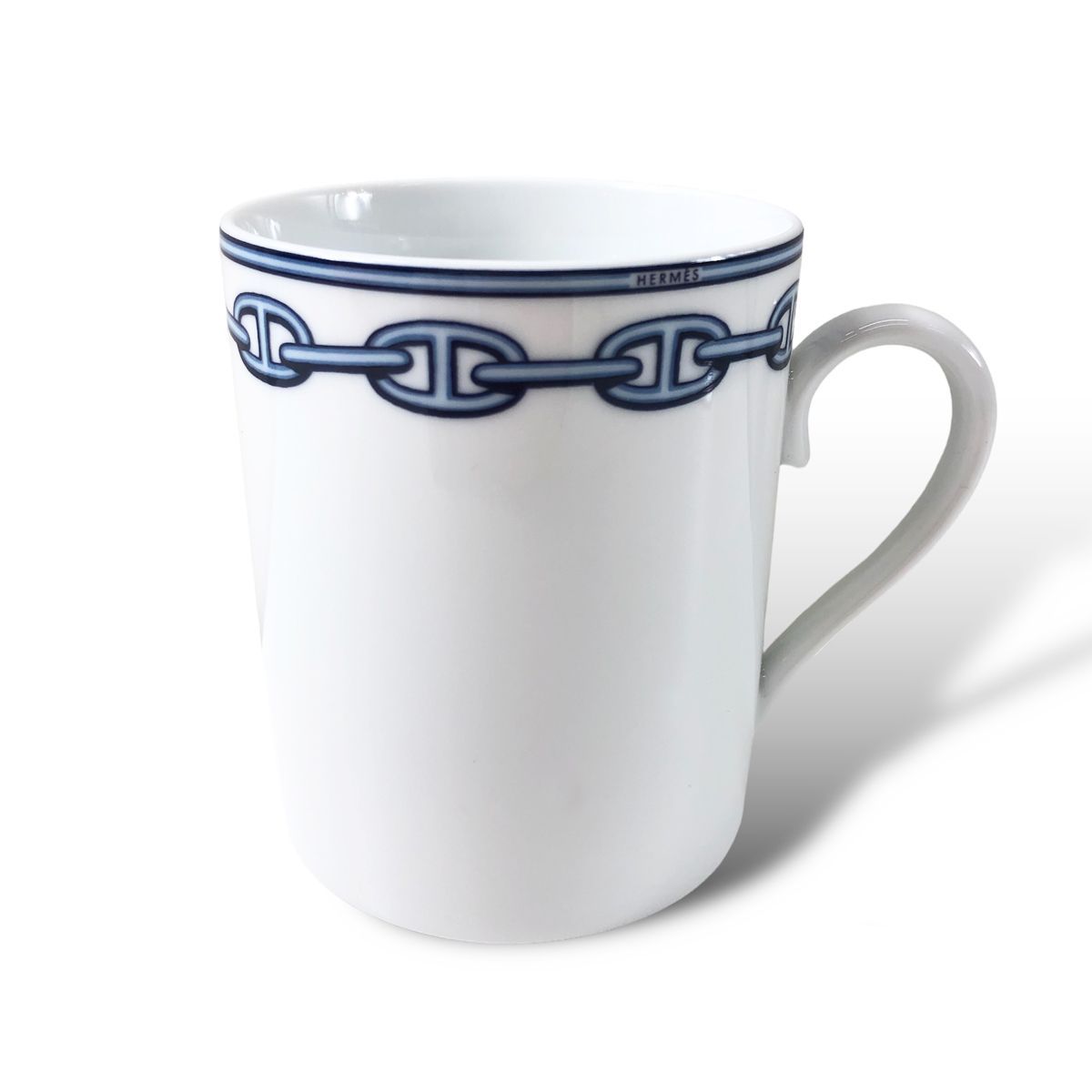 中古】 エルメス シェーヌダンクル マグカップ HERMES - メルカリ