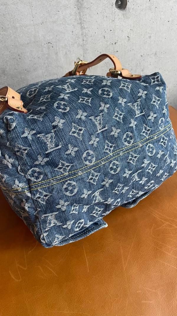 LOUIS VUITTON ルイヴィトン モノグラムデニム サックアド バッグ