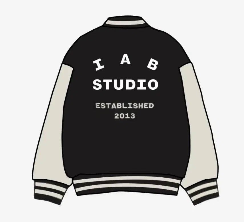 【雷市場（ポンジャン）商品韓国直送】 IAB Studio(アイエービースタジオ) バーシティジャケット ( XXL ）