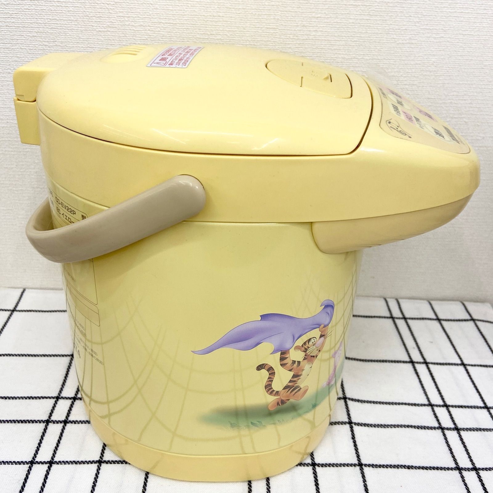 ZOJIRUSHI くまのプーさん マイコン沸とう電動ポット CD-EV22P - メルカリ