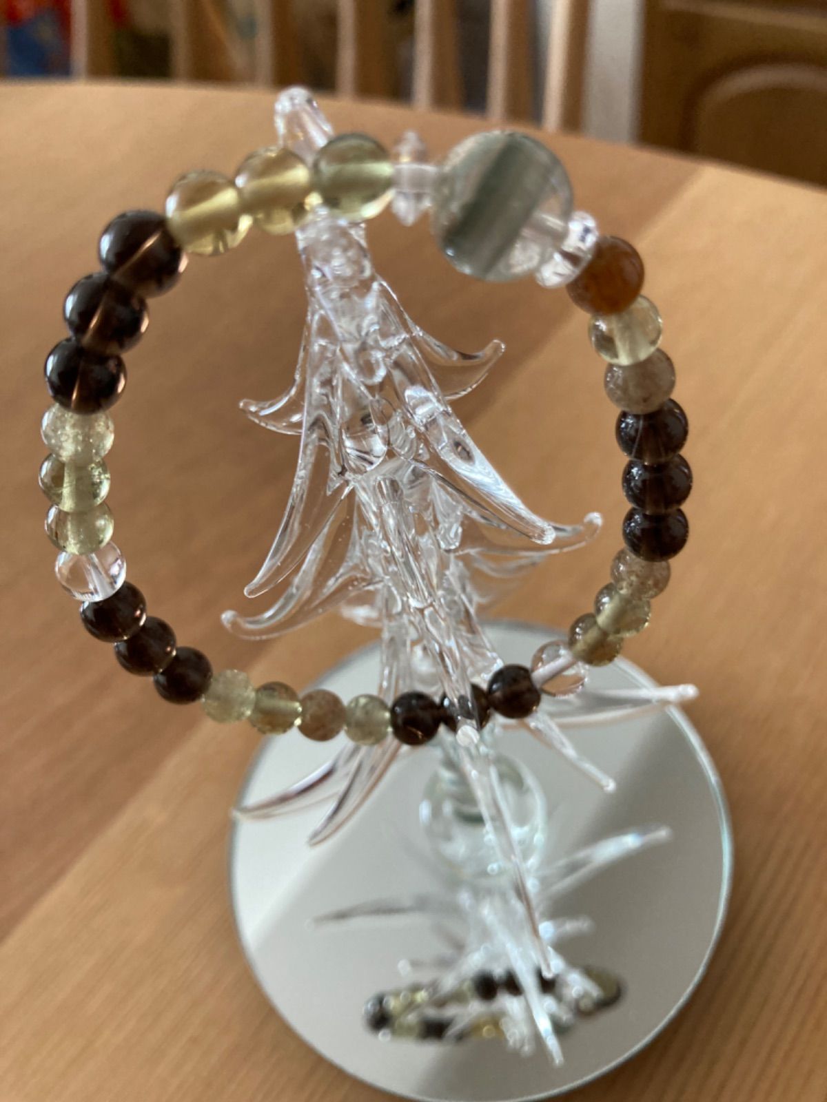 ガーデンクオーツとスモーキー（16センチ）