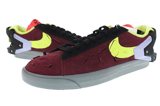 ナイキ NIKE ×ACRONYM アクロニウム BLAZER LOW NIGHT MAROON