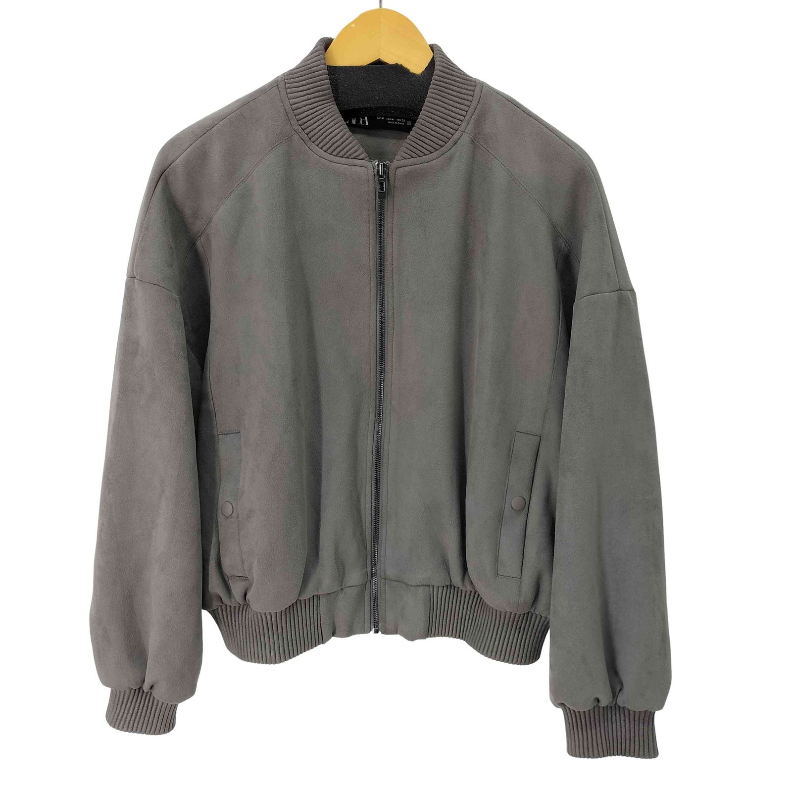 ZARA ザラ メンズ ボンバージャケット ブルゾン 新品未使用品 ザラ ZARA ボンバー ジャケット メンズ import：M - メルカリ