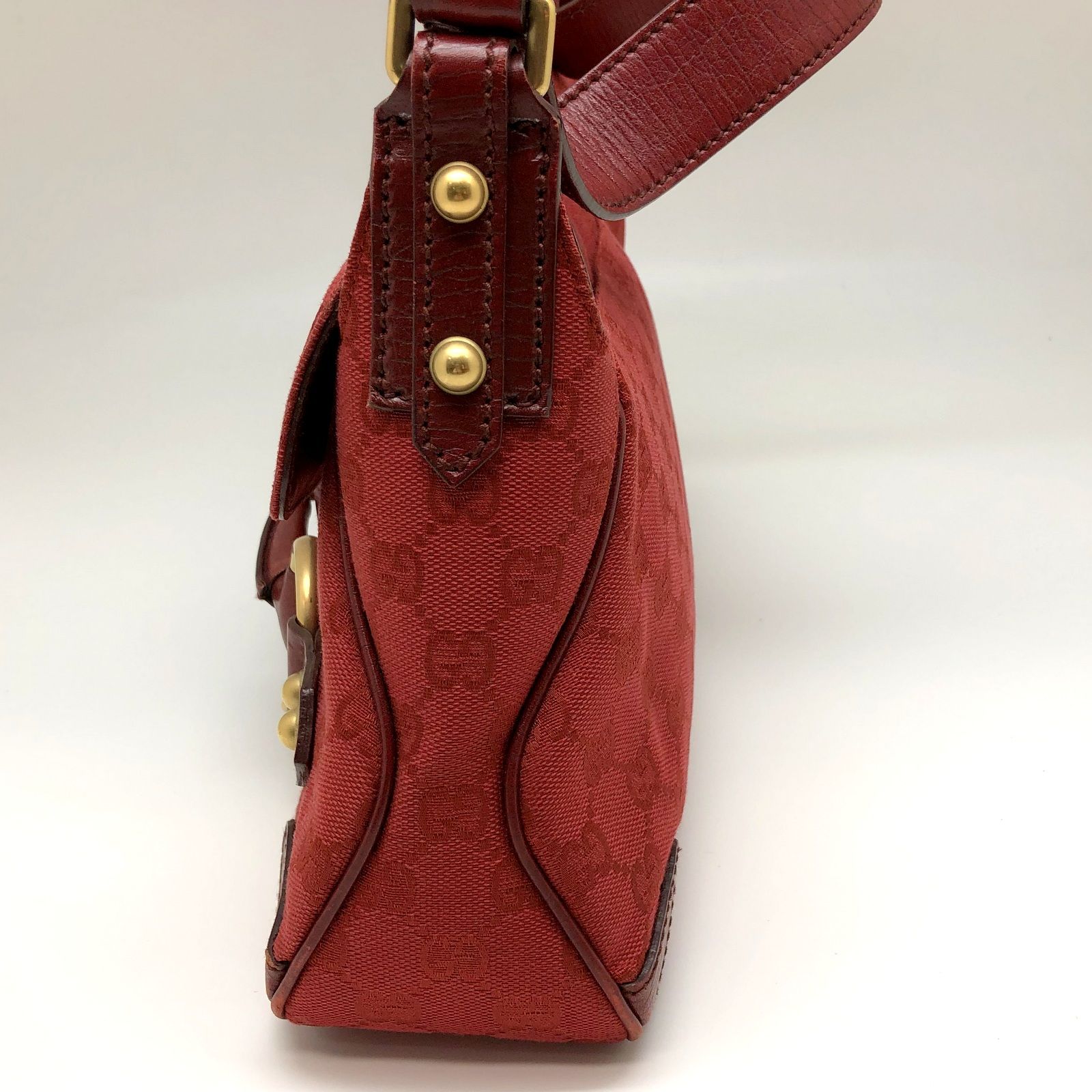 GUCCI ショルダーバッグ 114915 ホースビット GGキャンバス - メルカリ
