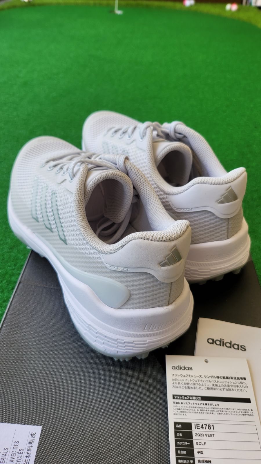 アディダス ZG23 VENT ゴルフシューズ スパイク 26cm LLC-HASEGAWATOSO_COM