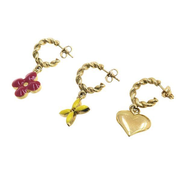 極美品　ルイヴィトン　スウィート　モノグラム　3種　ピアス 805000927704000_01.jpg