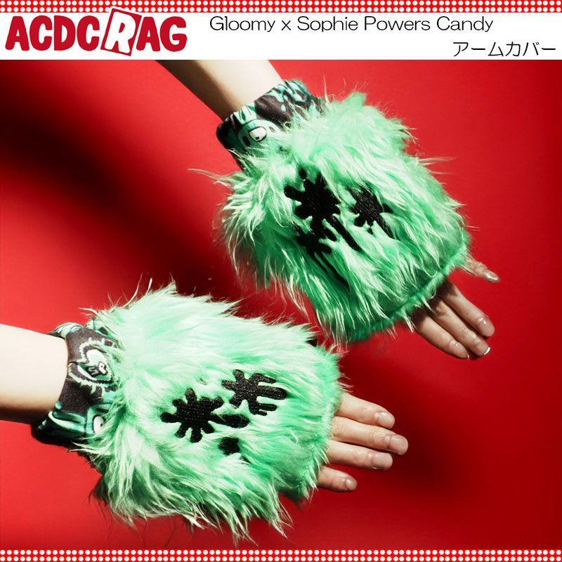 ACDC RAG エーシーディーシーラグ Gloomy x Sophie Powers Candy アームカバー グローブ ファッション 原宿 ...