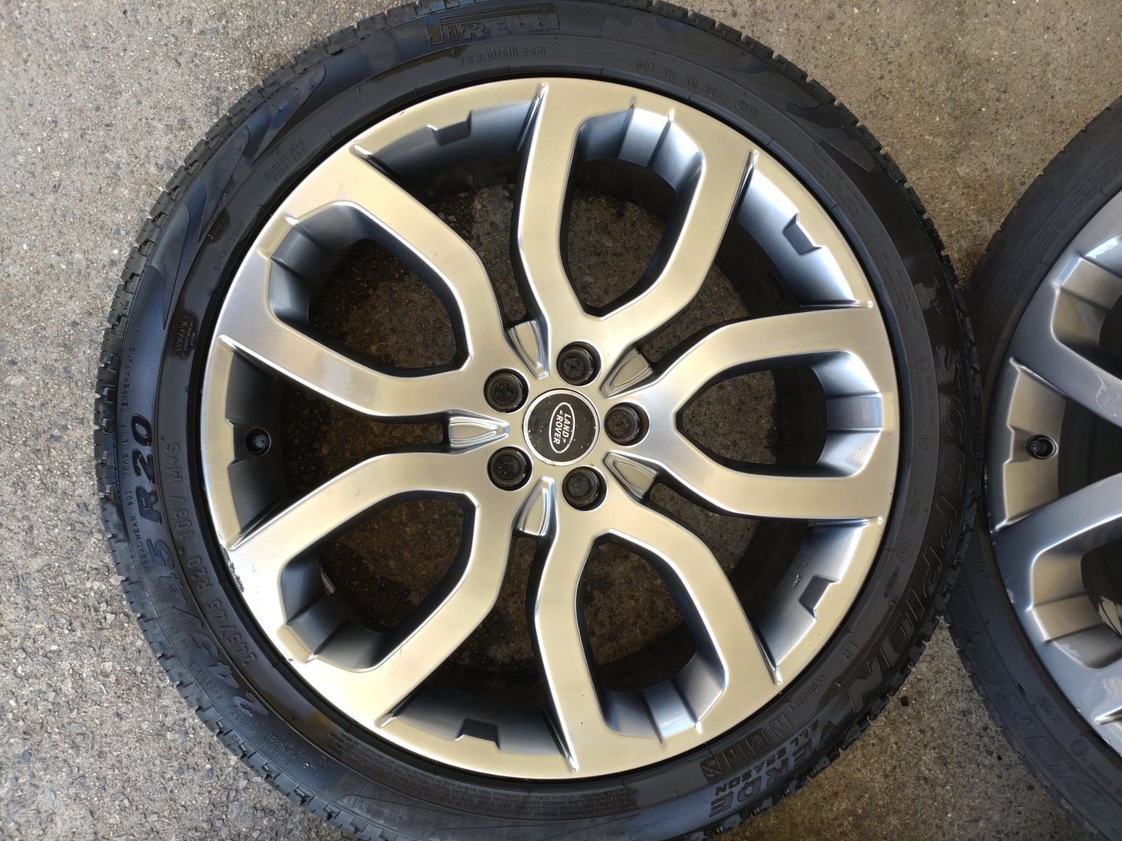 ランドローバー レンジローバー イヴォーク 純正20インチ 8J 45 108-5H ＆ ピレリ スコーピオン VERDE 245 45R20 4本セット