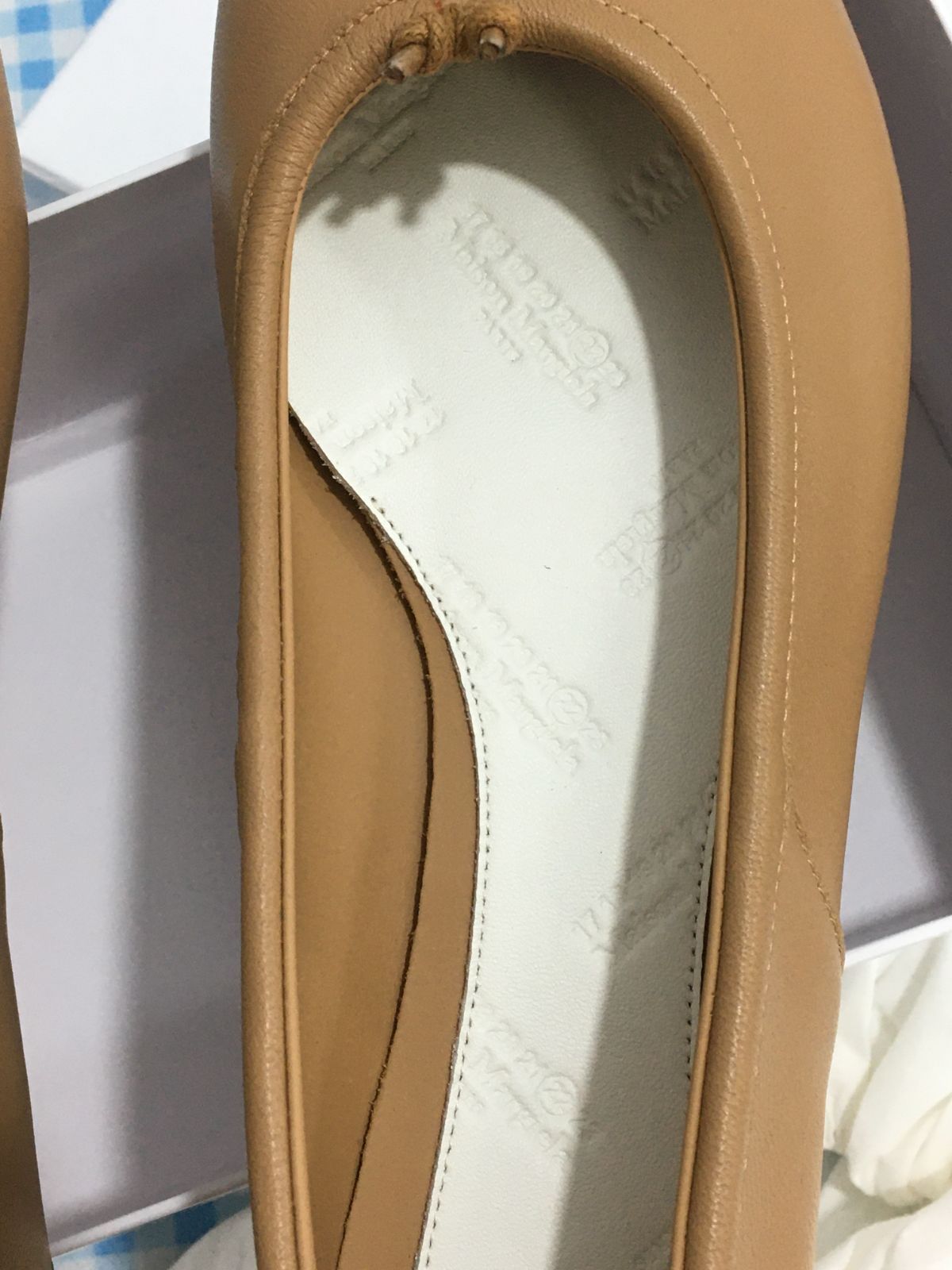 Maison Margiela メゾンマルジェラ パンプス Tabi 足袋 タビバレエシューズ ベージュ 36-39