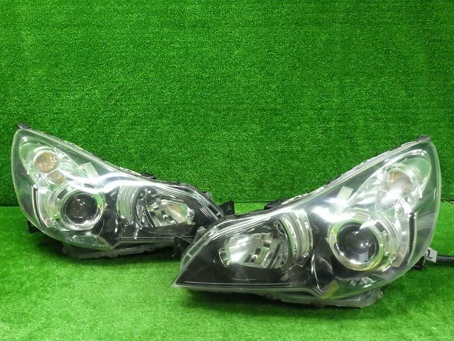 車 レガシィ ヘッドライト 左右 HID BM/BR 100-20061 5N レベ付き