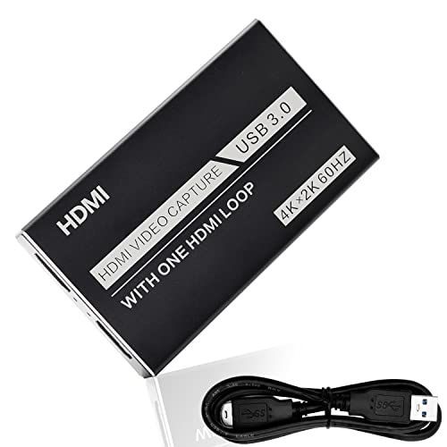 新着商品】4K HDMI キャプチャーボード ビデオ ゲームキャプチャー