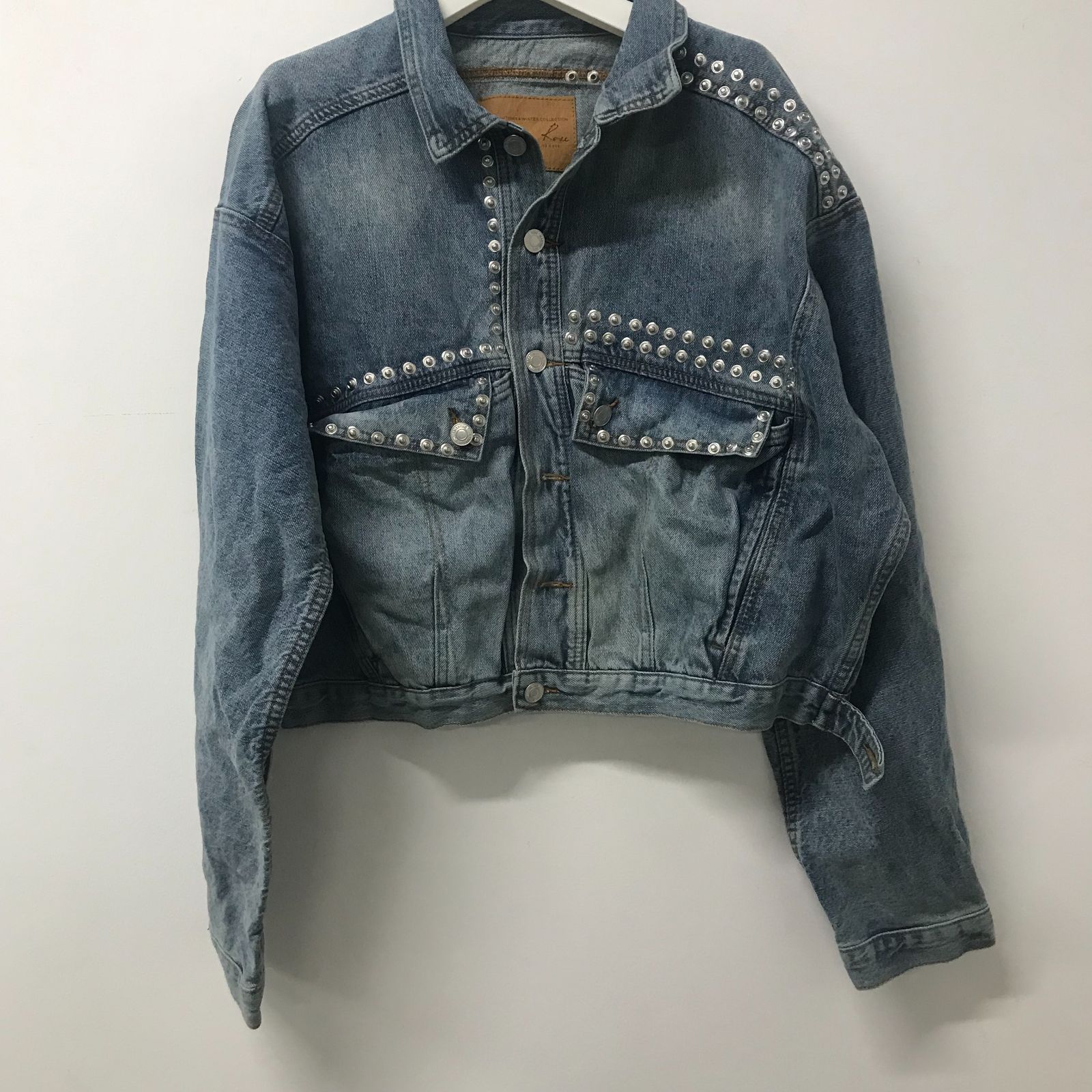 Martine Rose jacket スタッズ デニムジャケット サイズL - メルカリ