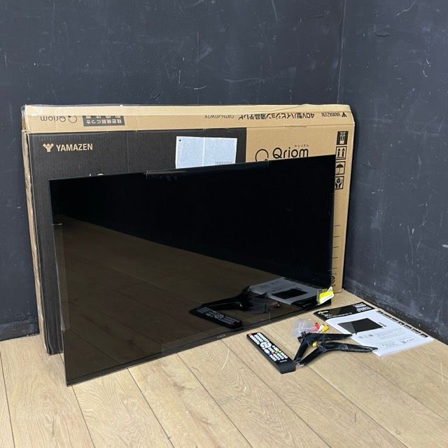 展示品 山善 キュリオム 40インチ 液晶テレビ 【中古】動作保証 YAMAZEN QRTN-40W2K 2024年製 085037/21337 -  メルカリ