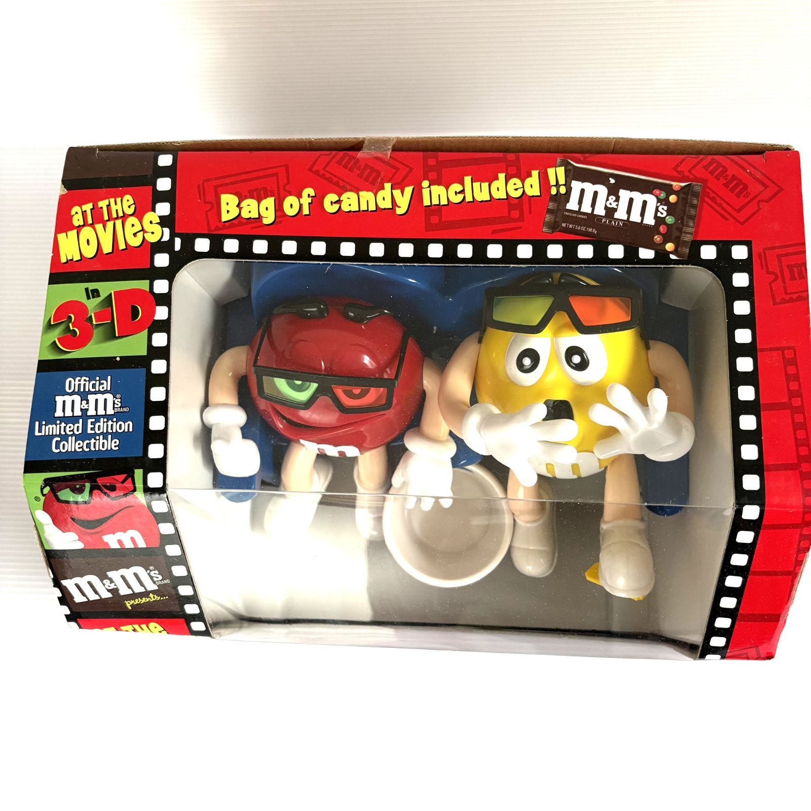 M&M's✨「At The Movies In 3-D」キャンディディスペンサー m&m´s ディスペンサー 映画館 M&M's✨「At The Movies In 3-D