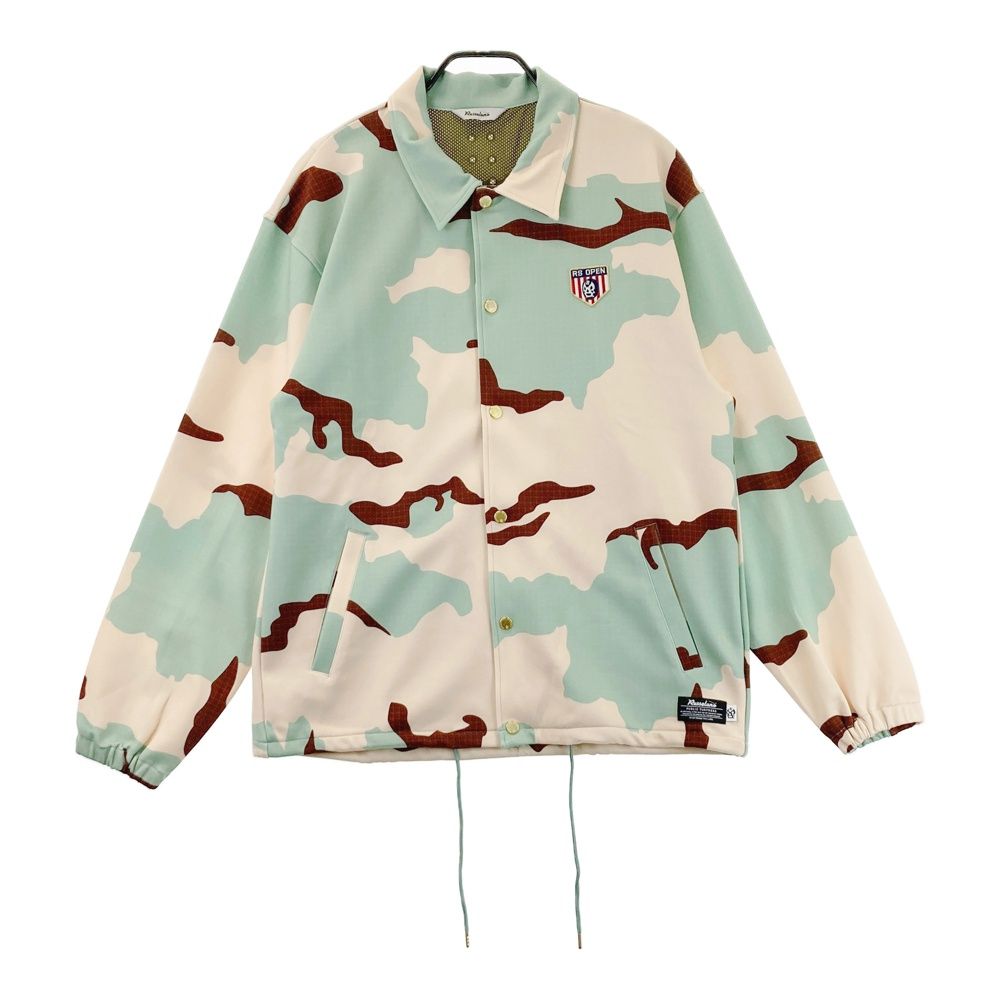 サイズ 5 RUSSELUNO ラッセルノ 長袖 コーチジャケット カモフラ柄 ベージュ系 240101542198 ゴルフウェア メンズ ストスト