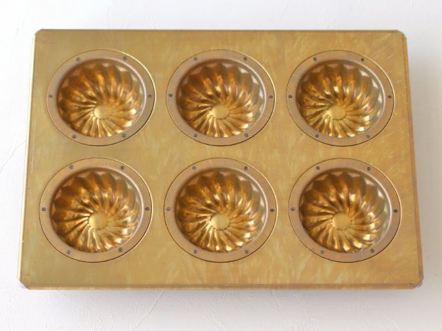 松永製作所 黄金プティクグロフ天板 6P