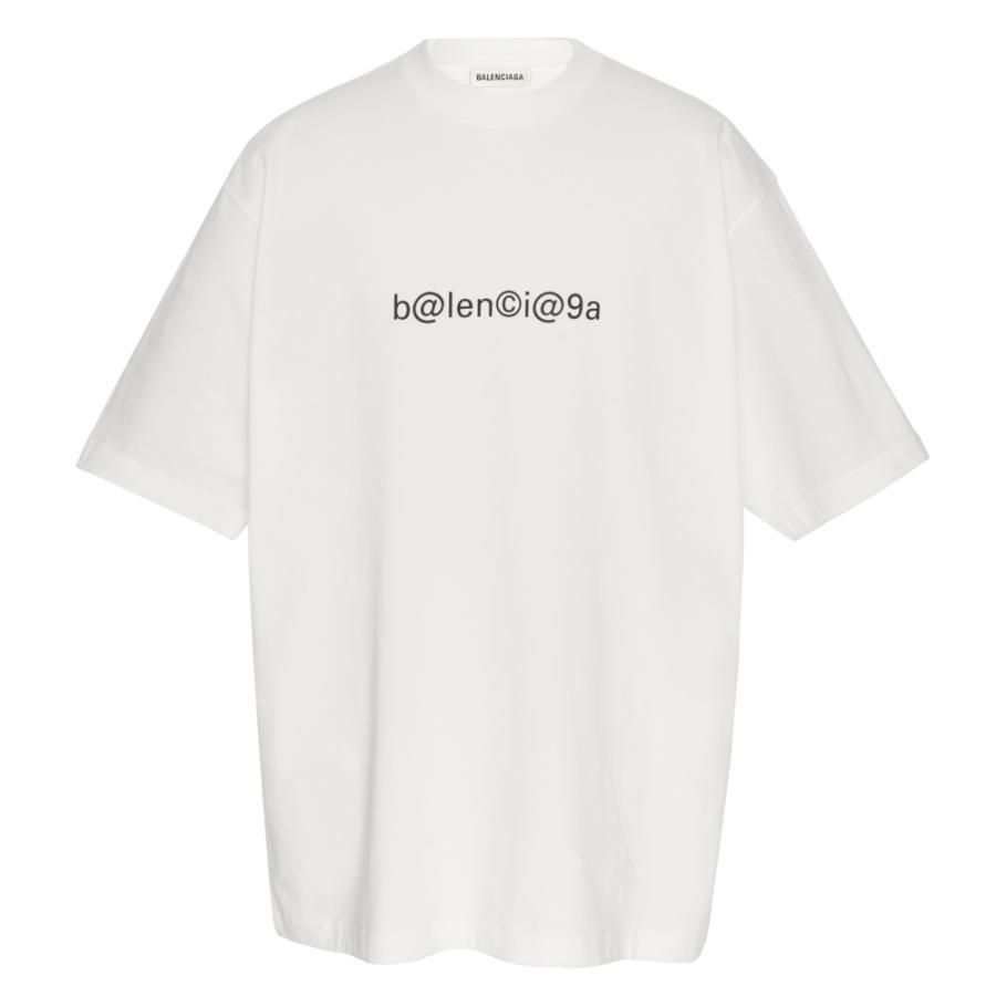 BALENCIAGA 22SS ターンロゴワイドフィットTシャツ XS