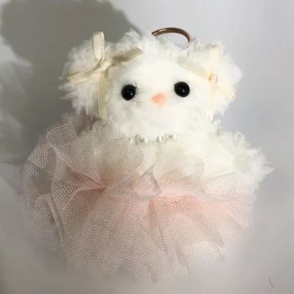 チュールドレス ねこさん モールドール - メルカリ