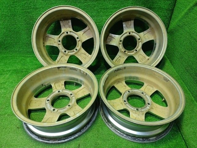 社外 キーラー ウェッズ ｼﾞﾑﾆｰ ホイール アルミ シルバー 16インチ 5.5J 5穴 4本 139.7 19