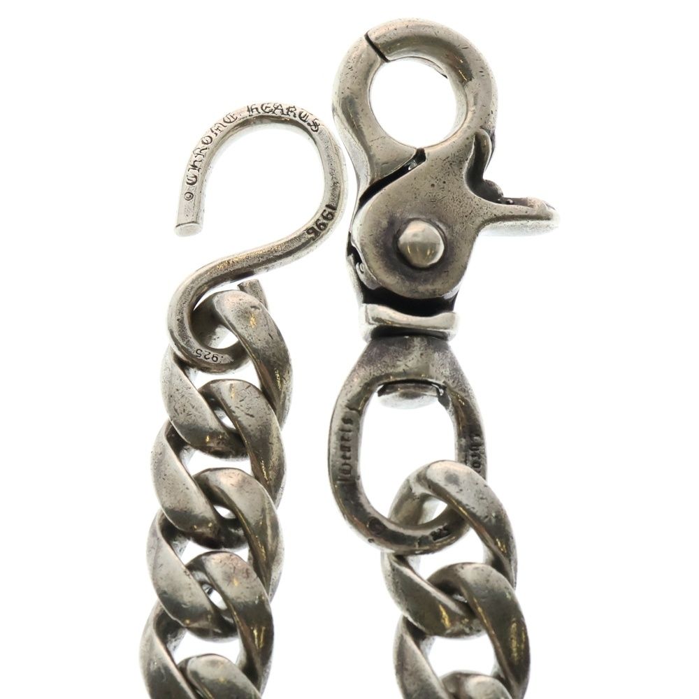 ☆Chrome Hearts 1クリップショート ウォレットチェーン シルバー CHROME HEARTS（クロムハーツ） 1BALL SHORT-S/1クリップショート