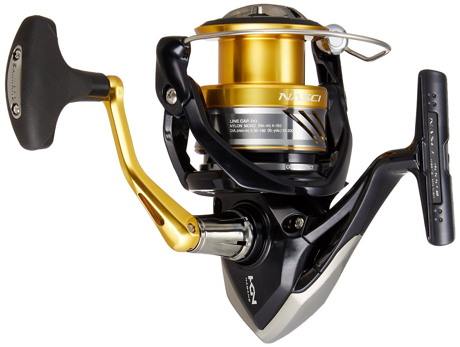 シマノ(SHIMANO) スピニングリール 16 ナスキー 4000 サーフ 磯 青物