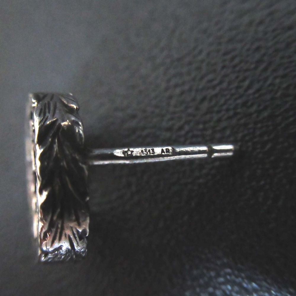 未使用＋美品　GUCCI グッチ インターロッキング　スタッズピアス AG925 未使用＋美品 GUCCI グッチ インターロッキング スタッズピアス