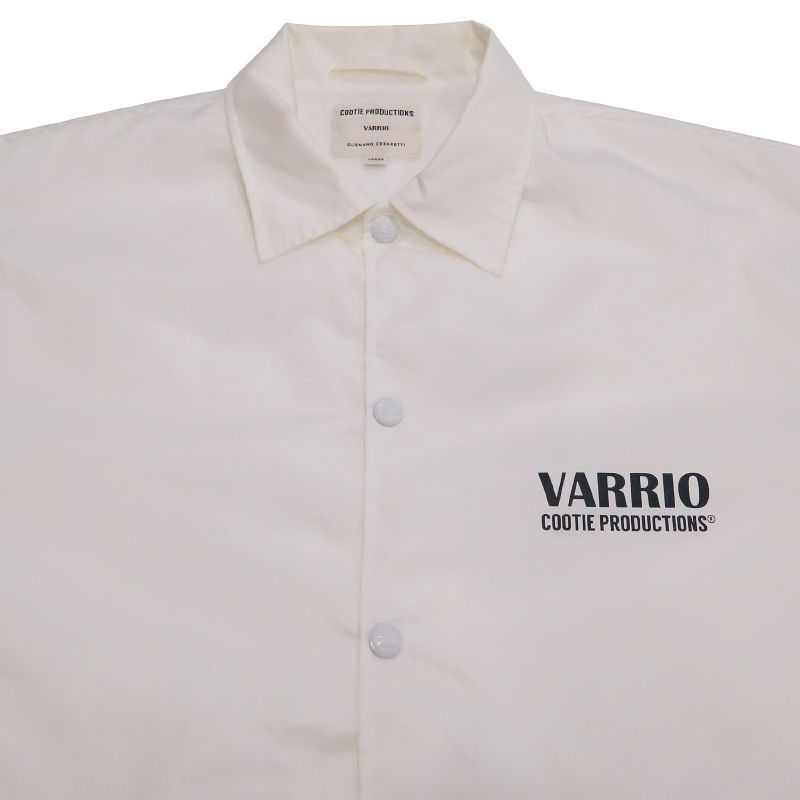 COOTIE VARRIO コーチジャケット COOTIE クーティー NYLON COACH JACKET (VARRIO LOGO) ナイロン