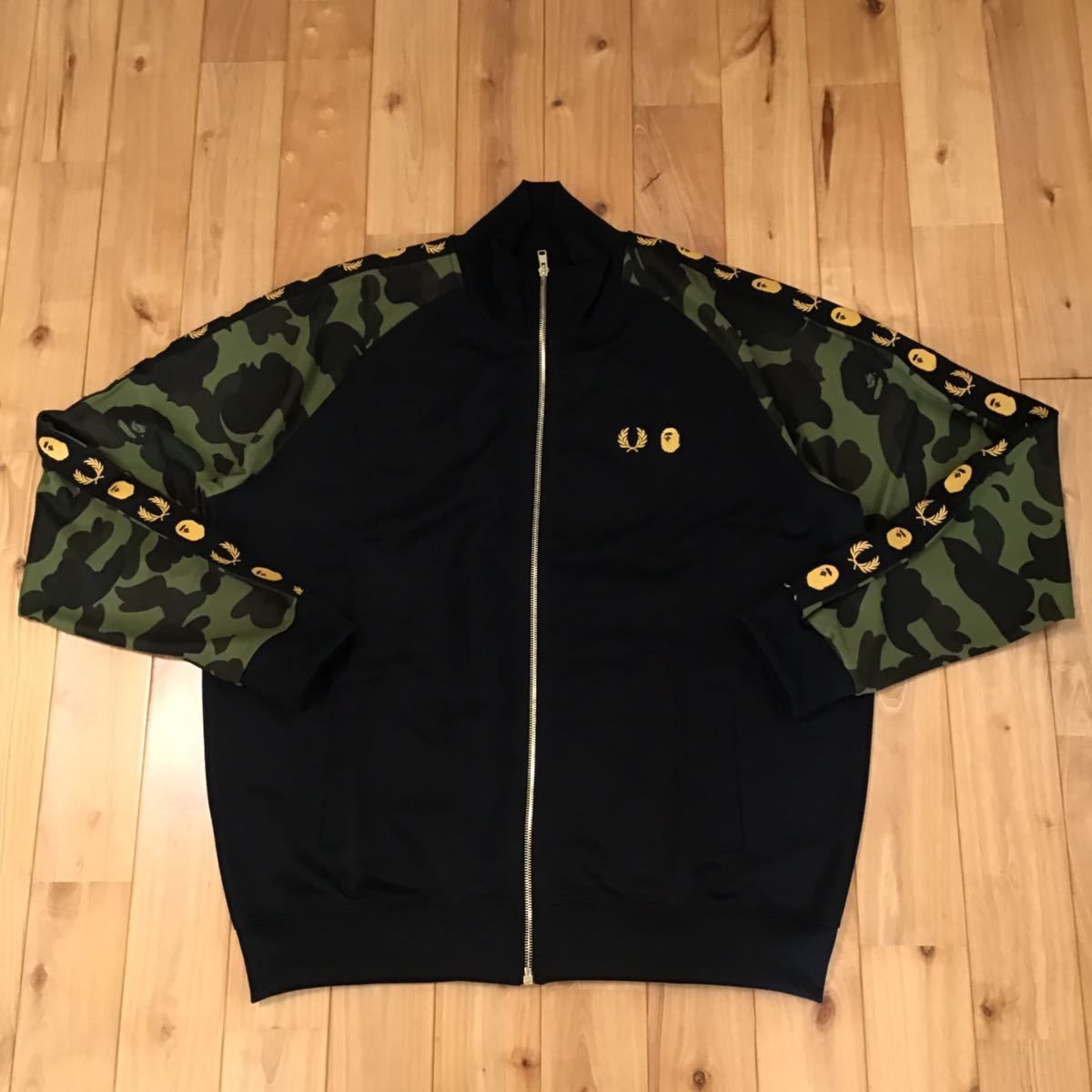 FRED PERRY TRACK JACKET BAPE ジャージ ベイプ 迷彩 - Kametuku Shop