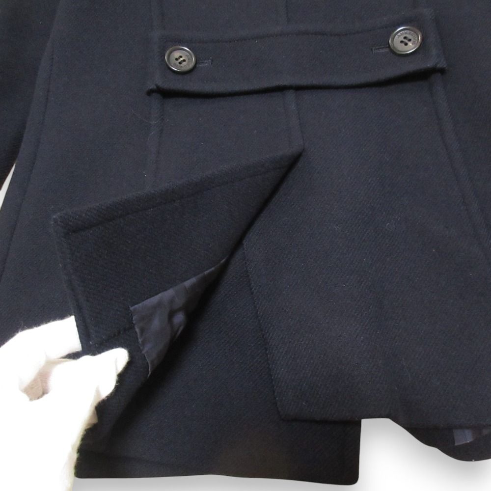 値下げしました【中古美品】バーバリーロンドン Pコート カシミア混ウール 値下げしました【中古美品】バーバリーロンドン Pコート