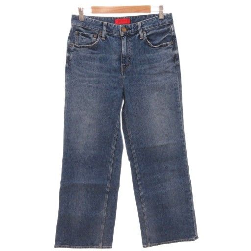 レッドカード RED CARD ワイド デニムパンツ ジーパン 25 インディゴブルー ジップフライ 124483 |FF