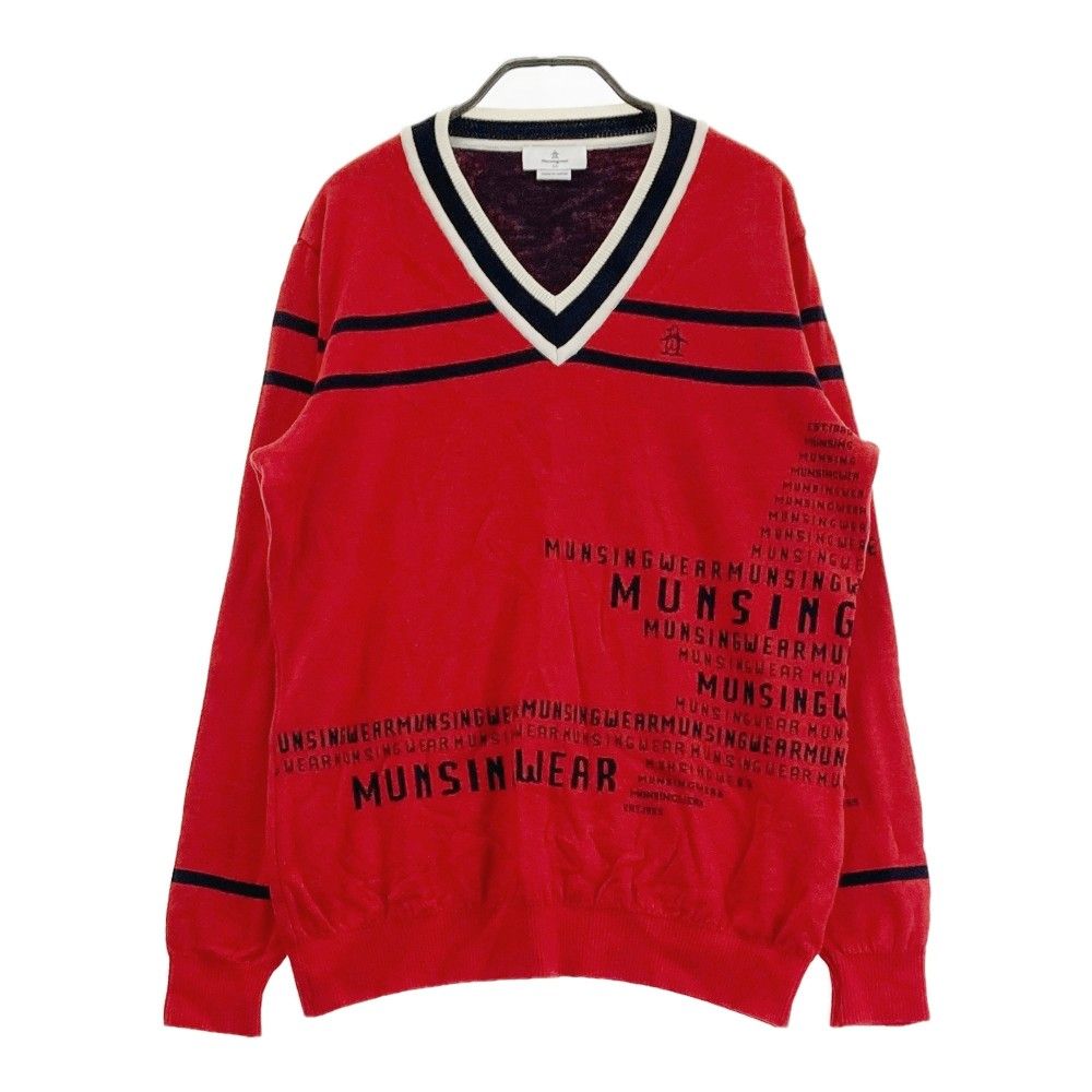 サイズ：LL MUNSING WEAR マンシングウェア JWMK604 中綿 ジップジャケット  グレー系 [240101425940] ゴルフウェア メンズ ストスト サイズ：LL MUNSING WEAR マンシングウェア JWMK604 中綿 ジップ