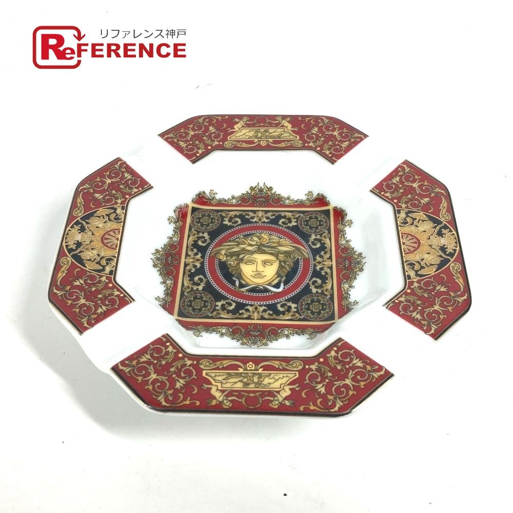 Gianni Versace ジャンニ・ヴェルサーチ 灰皿 アッシュトレイ メデューサ 陶器