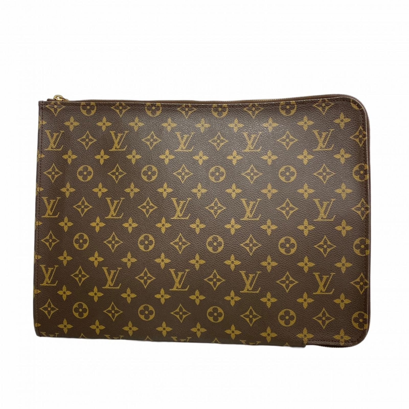 ルイ ヴィトン Louis Vuitton ルイ ヴィトン クラッチバッグ モノグラム ポッシュドキュマン M53400 ブラウンメンズ レディース