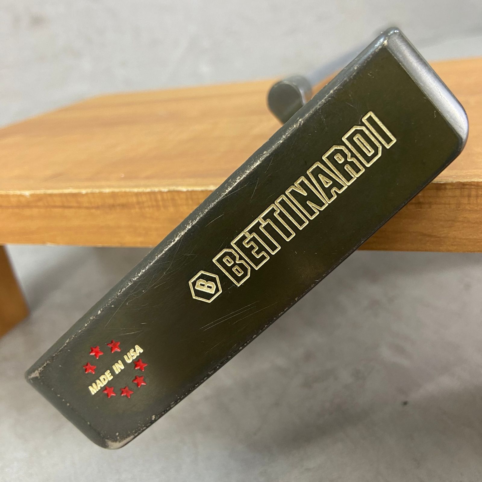 ベティナルディ MC-3 メンズゴルフパター スチール 右利き用 ピン型 34