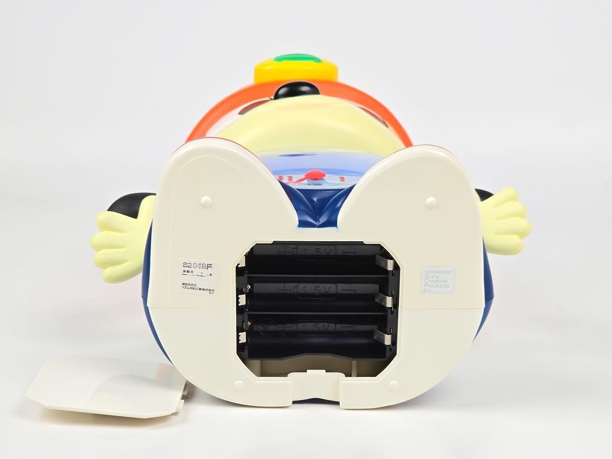 【動作確認済】 リズム時計工業 パラッパラッパー 目覚まし時計 当時物 リズム時計工業 '99 パラッパラッパー ボイスクロック 目覚まし