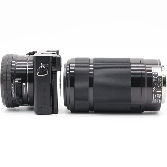 美品＞SONY α6000 ILCE-6000Y ダブルズームレンズキット