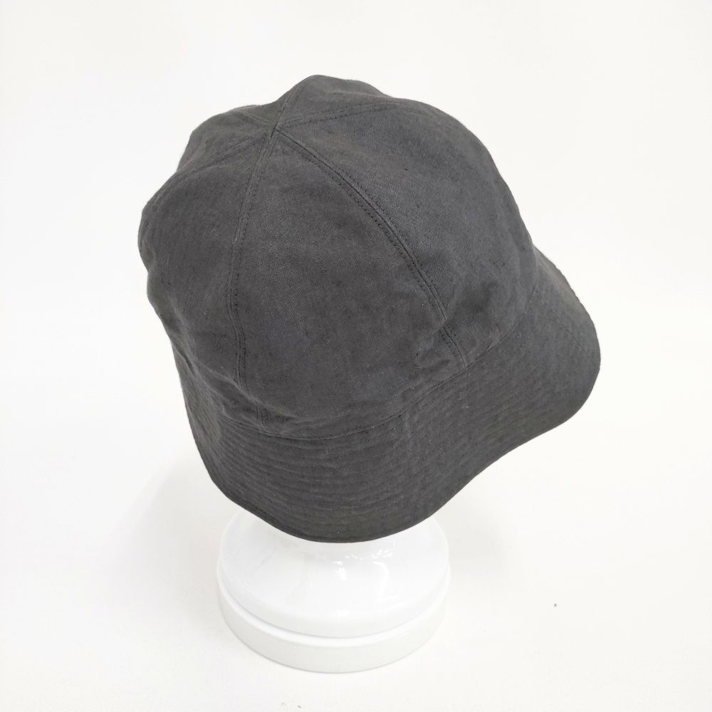 KIJIMA PAPER LINEN SAILOR HAT 231105 サイズ3 帽子 ハット チャコールグレー メンズ キジマタカユキ 5-0901 G