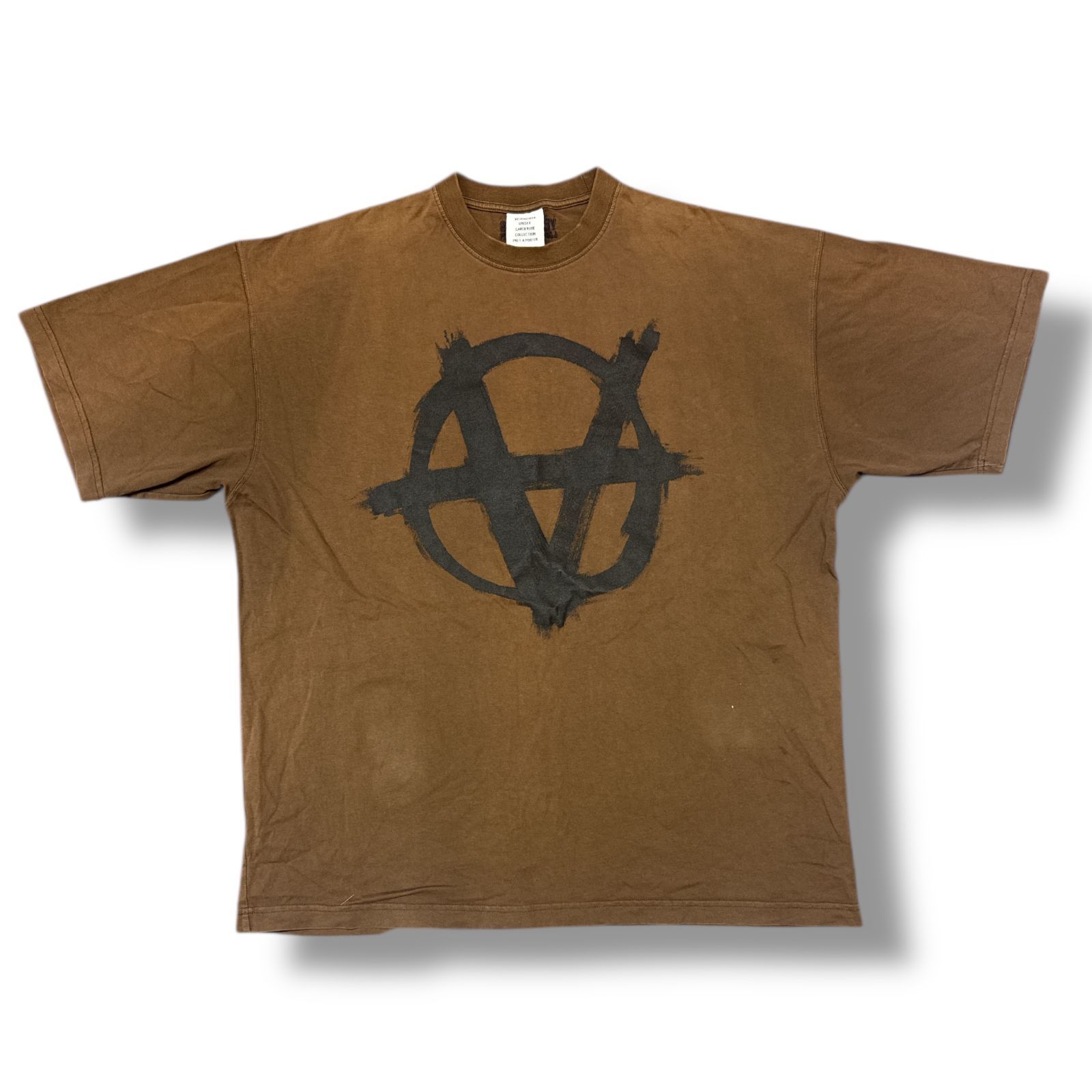 VETEMENTS DOUBLE ANARCHY LOGO S/S TEE ダブルアナーキーロゴTシャツ 