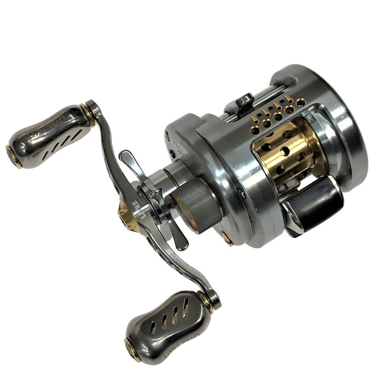 SHIMANO シマノ 04カルカッタコンクエスト 101DC LIVREハンドル交換 01866-