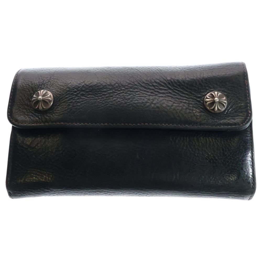 CHROME HEARTS (クロムハーツ) WAVE ウェーブ レザーウォレット 財布