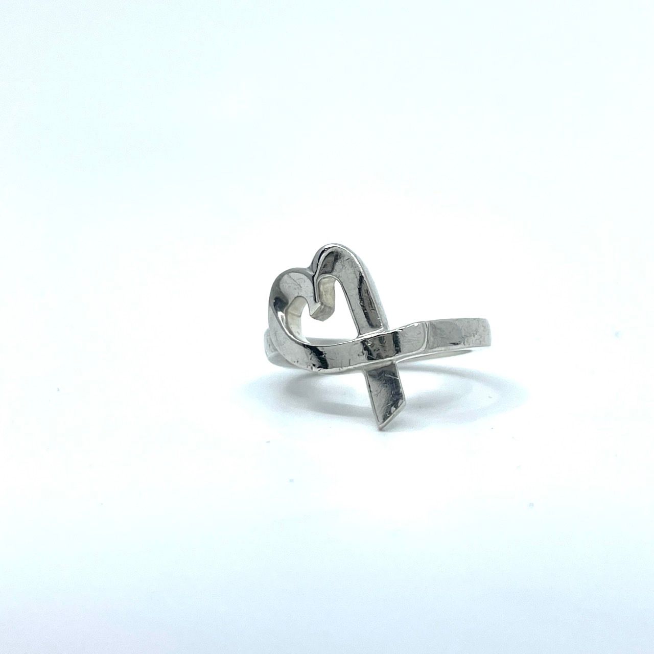 【ゆう】Tiffany ティファニー　ラビングハートシルバーリング TIFFANY＆CO ティファニー ラビングハートリング 指輪 SV